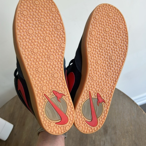 Nike SB Zoom Omar Salazar Mid Navy and Red Sneakers 2010 Men size 9.5 - Picture 12 of 16